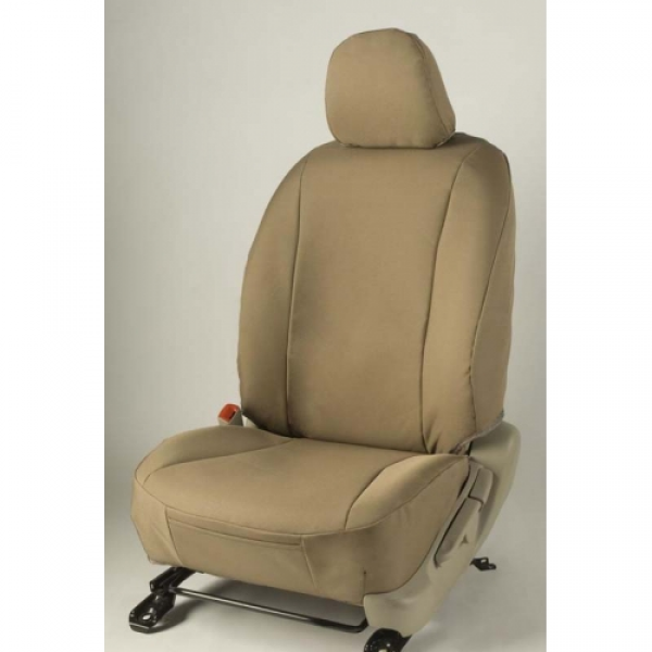 2009-2014 Toyota Tacoma Seat Covers - Front Bench - Tan Endura Canvas
