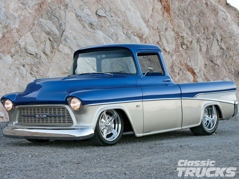1957 Chevy Cameo Pickup Truck Custom Front Bumper
