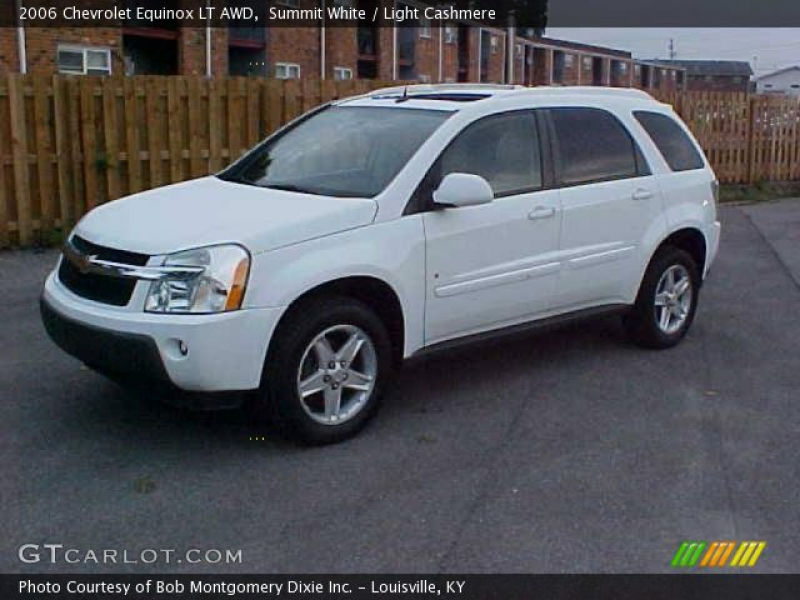 2006 Chevrolet Equinox LT AWD in Summit White. Click to see large ...