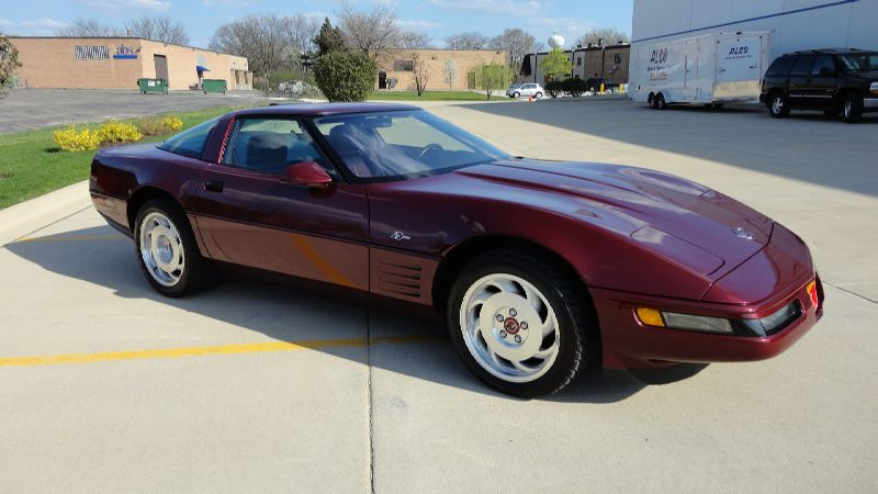 1993 Chevrolet Corvette ZR1 Coupe Ruby Red
