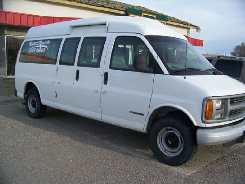 2001 Chevrolet Express 3500 w/ Wheelchair lift. Passenger or Cargo van ...