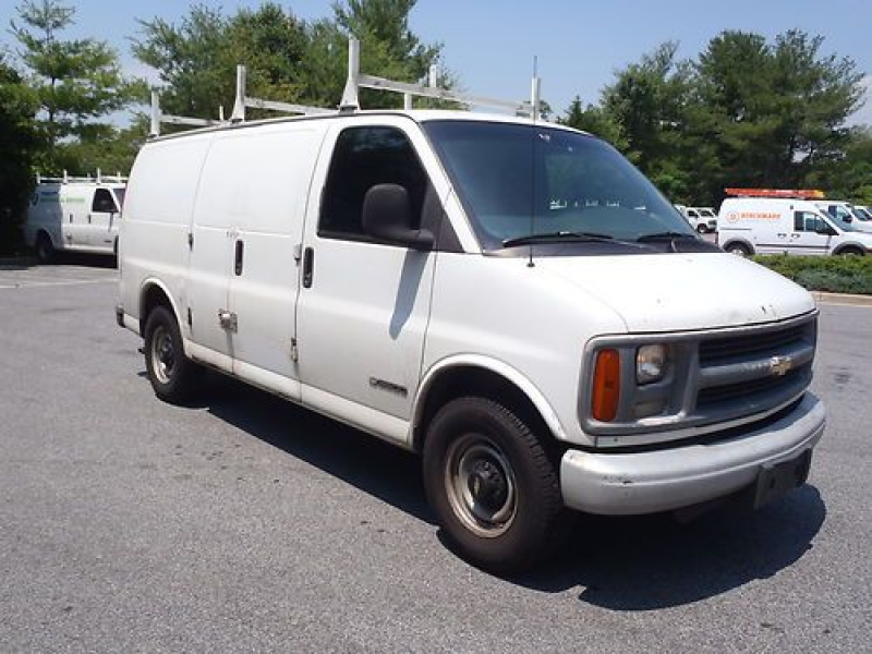 1997 Chevy 3500 Gas Cargo Van Ready To Work! on 2040cars