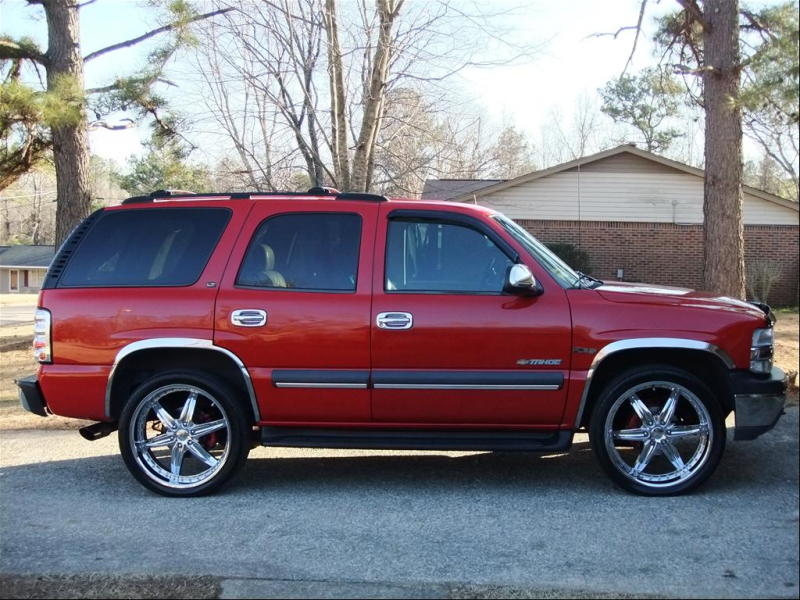 2002 Chevrolet Tahoe "Clifford" - Tuscaloosa, AL owned by ty-chevy ...