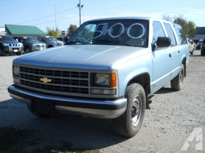 Options Included: N/A1993 Chevy Suburban 2500 2wd, 195276 miles, 6 ...