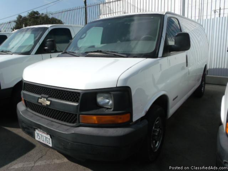 Home » Vehicles » Vans » 2005 Chevrolet Express 2500 Cargo