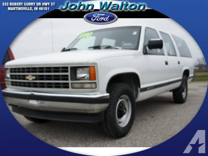 1992 Chevrolet Suburban 2500 for sale in Martinsville, Indiana