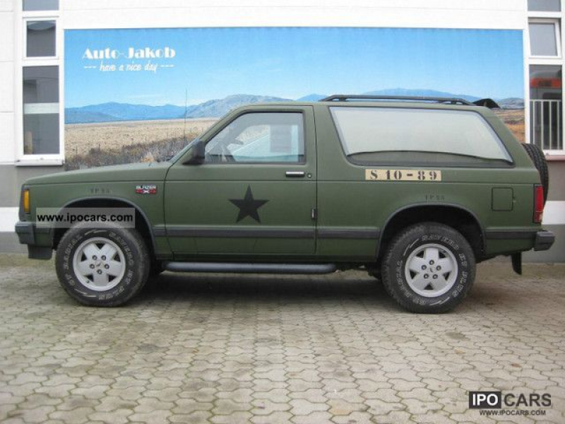 1990 Chevrolet Blazer 4.3 AIR-SERVO-EFH-ALU-AUTO-WHEEL Off-road ...