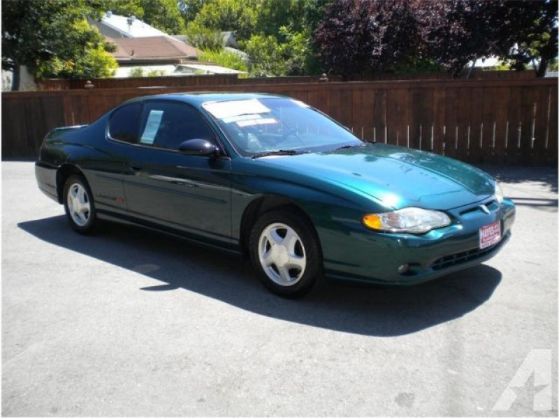 2000 Chevrolet Monte Carlo SS for sale in Roseville, California