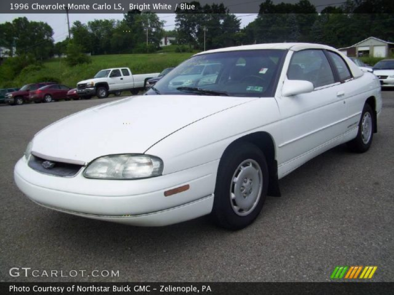 1996 Chevrolet Monte Carlo LS in Bright White. Click to see large ...