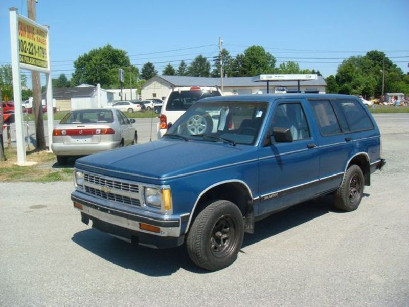 1991 Chevrolet Blazer S 10 For Sale in Bear, DE - 1gccs13z8m2155655