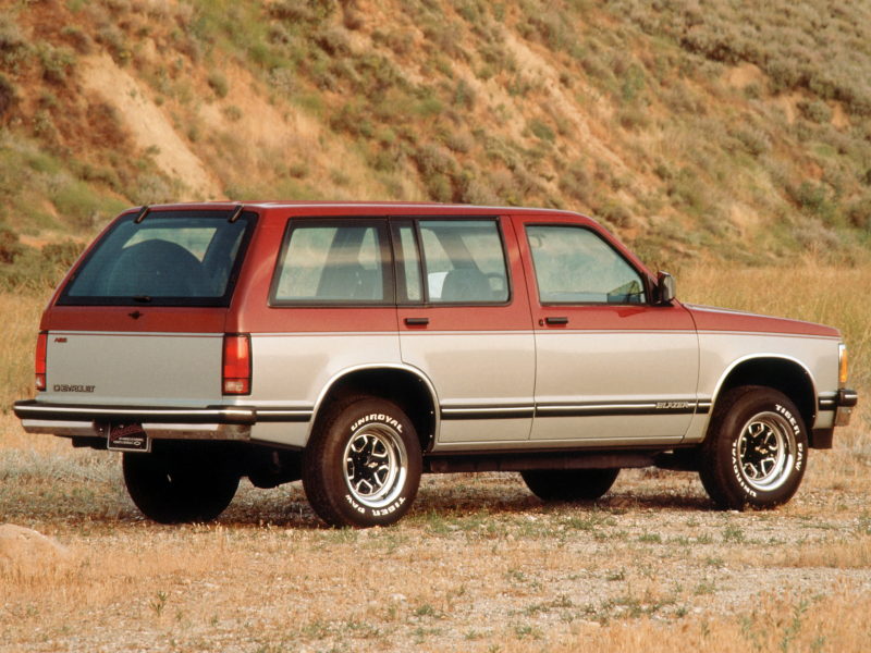Chevrolet S-10 Blazer 5-door '1990–94