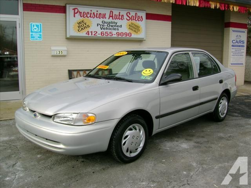 2002 Chevrolet Prizm in Pleasant Hills, Pennsylvania For Sale