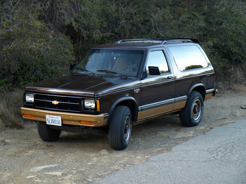 1990 Chevrolet S-10 Blazer Tahoe 4WD SUV, 1990 Chevrolet S-10 Blazer 2 ...