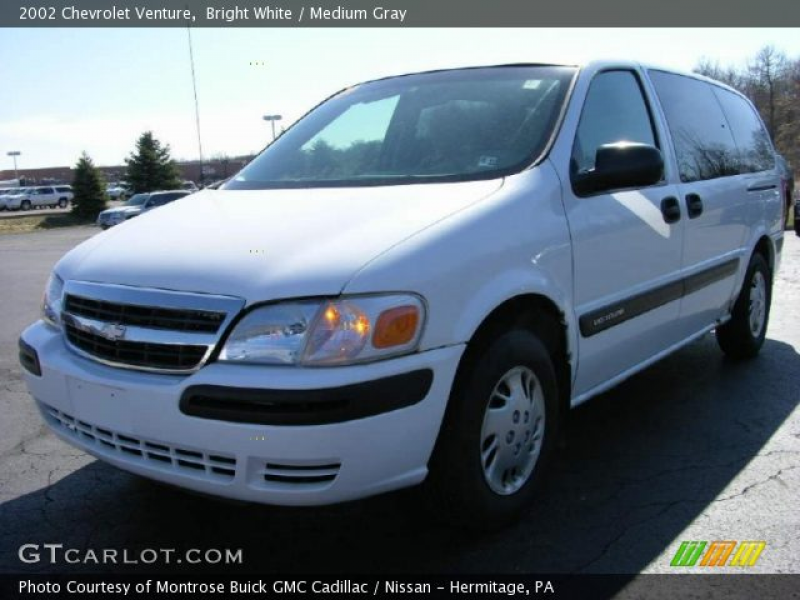 2002 Chevrolet Venture in Bright White. Click to see large photo.