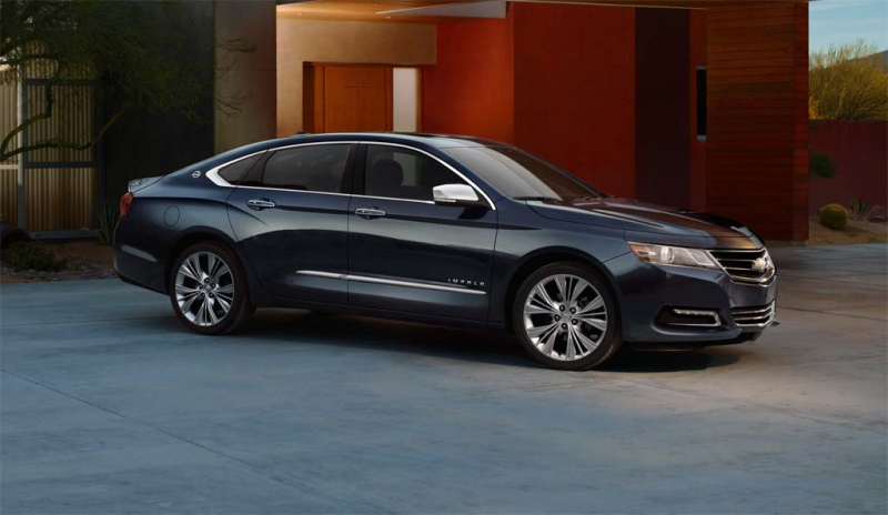 Chevrolet's Impala goes through one of its most dramatic redesigns in ...