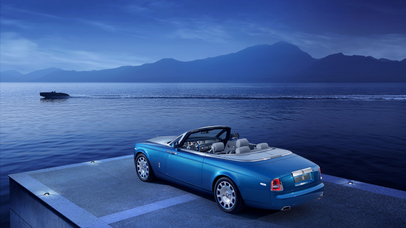 The 2015 Rolls-Royce Phantom Drophead Coupé Waterspeed Collection is ...