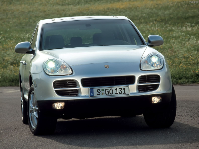 Porsche Cayenne (2003) - Auta na plochu, tapety na plochu, wallpapers