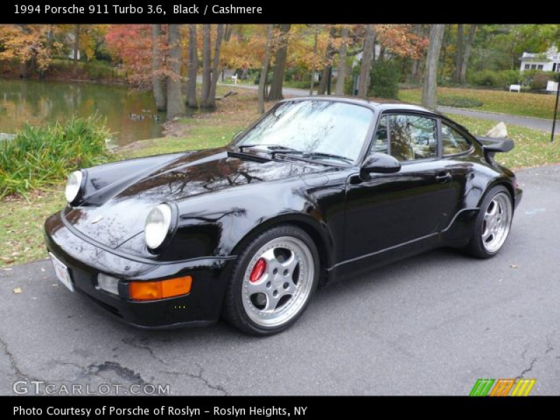 1994 Porsche 911 Turbo 3.6 in Black. Click to see large photo.
