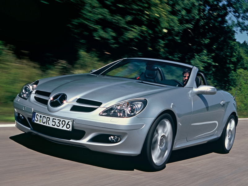 2007 Mercedes-Benz SLK-Class Sports Package - Front And Side ...