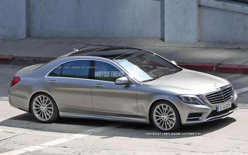 mercedes benz s class 2014 2014 Mercedes Benz S Class spied front ...