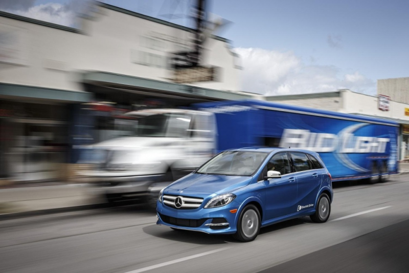 The Mercedes-Benz B-Class Electric Drive could ditch its Tesla-sourced ...