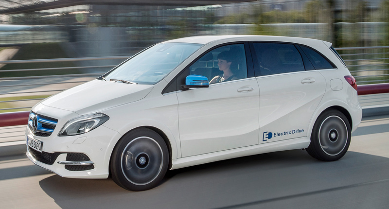 Mercedes-Benz Clase B Electric Drive (2015). Información. km77.com