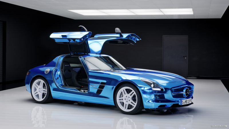 Mercedes-Benz SLS AMG Electric Drive – The World’s First AND ONLY ...