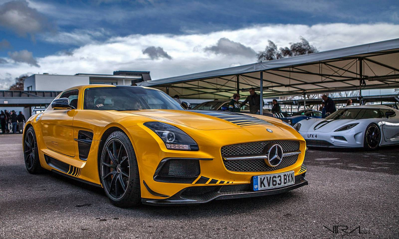 We recently featured this yellow Mercedes-Benz SLS AMG Black Series as ...