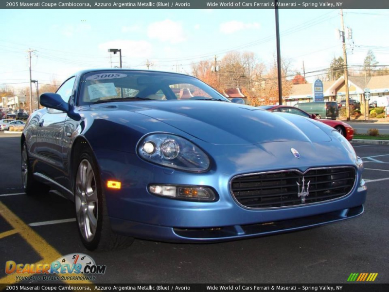 2005 Maserati Coupe Cambiocorsa Azzuro Argentina Metallic (Blue ...