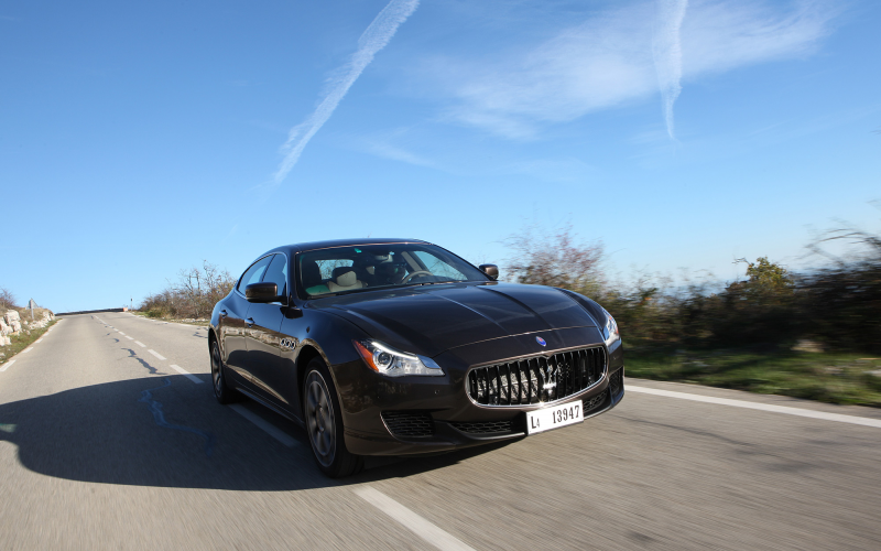 2014 Maserati Quattroporte V-8 Photo Gallery
