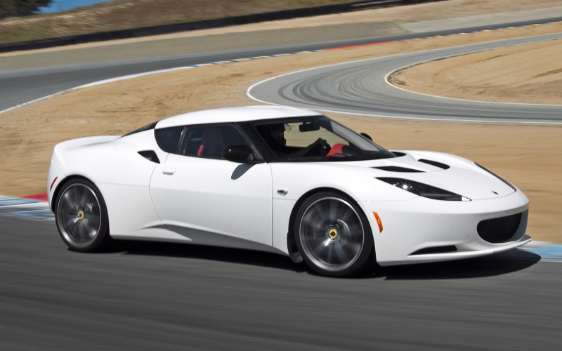 2011 Lotus Evora S Side View In Motion
