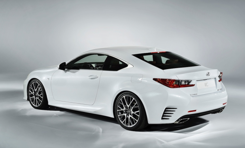 2015 Lexus RC 350 F SPORT revealed with wild GT3 Concept