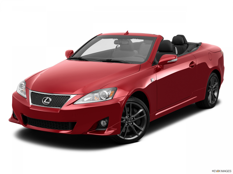 2014 Lexus IS 350C Convertible - Front angle view