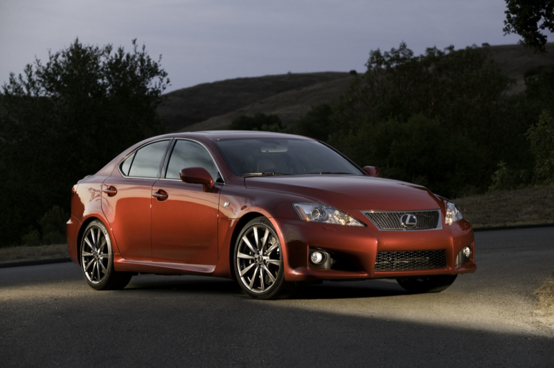Images of the 2009 IS-F – Lexus has not released the 2010 images.