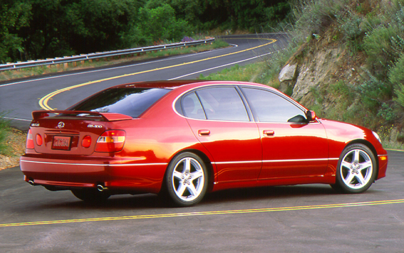 2000 Lexus Gs 400 Rear Side View