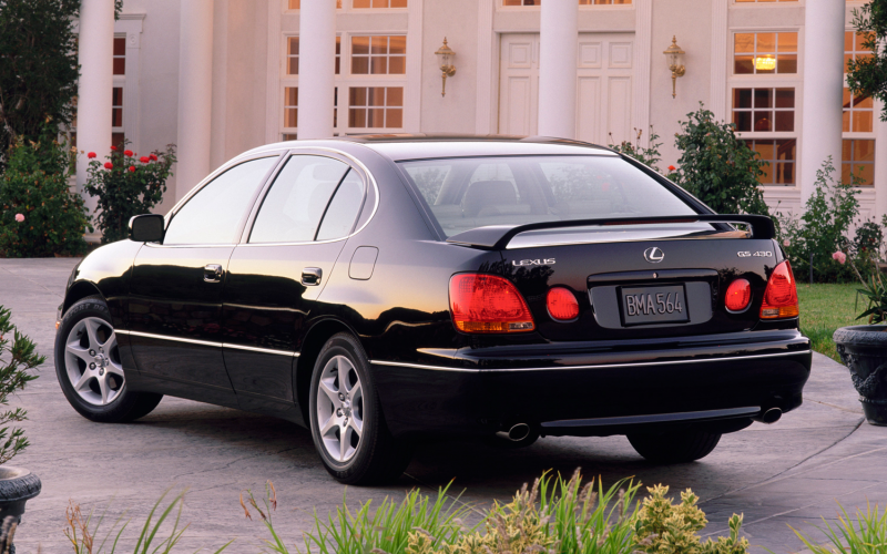 2001 Lexus Gs 430 Rear View