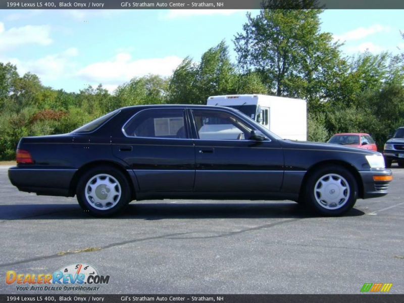 1994 Lexus LS 400 Black Onyx / Ivory Photo #8