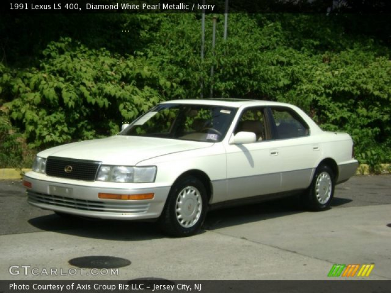 1991 Lexus LS 400 in Diamond White Pearl Metallic. Click to see large ...