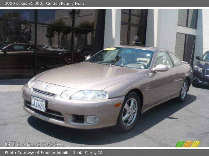 2000 Lexus SC 300 in Golden Pearl. Click to see large photo.