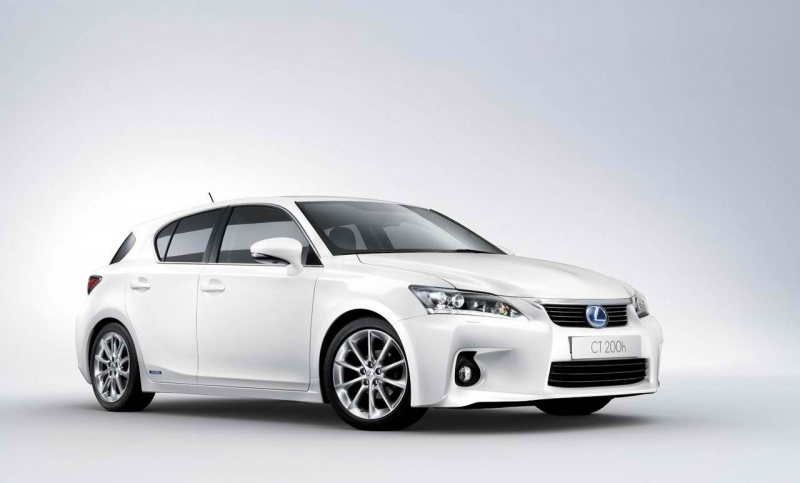 2011 Lexus CT 200h, the cheapest hybrid and model offered by Lexus