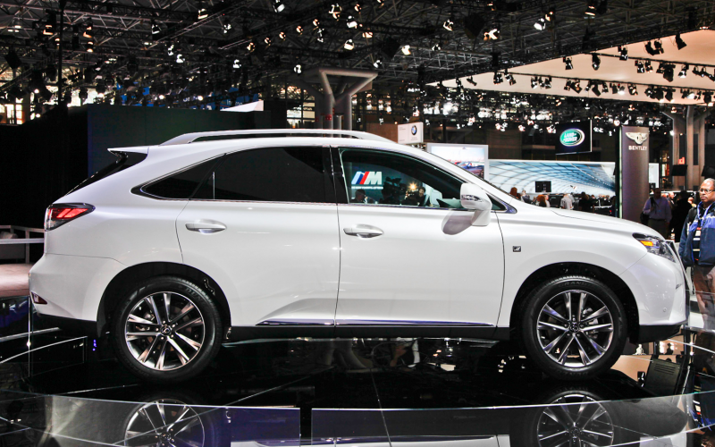 2012 New York: Lexus Builds 2013 RX 350 F Sport with Eight-Speed ...