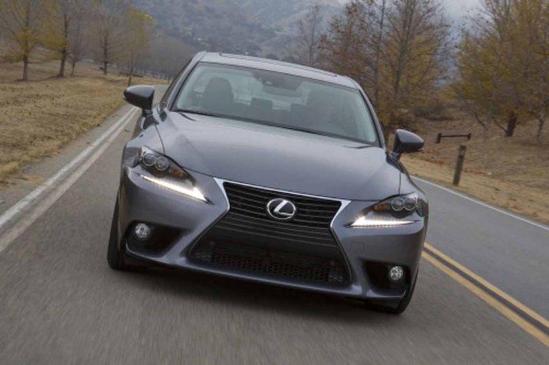 The 2014 Lexus IS 350 is a compact luxury sedan available with rear ...