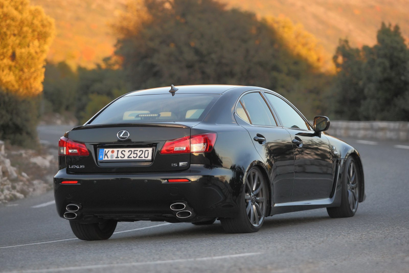 2012 Lexus IS F: European Model gets Revised Chassis