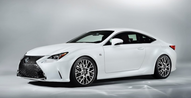 2015 Lexus RC 350 F SPORT revealed with wild GT3 Concept