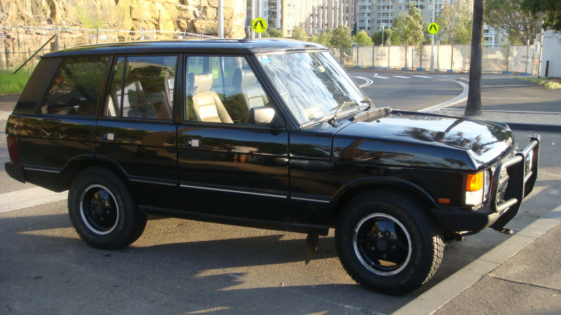 1991 Land Rover Range Rover Base, Front Side View - 1991 Range Rover ...