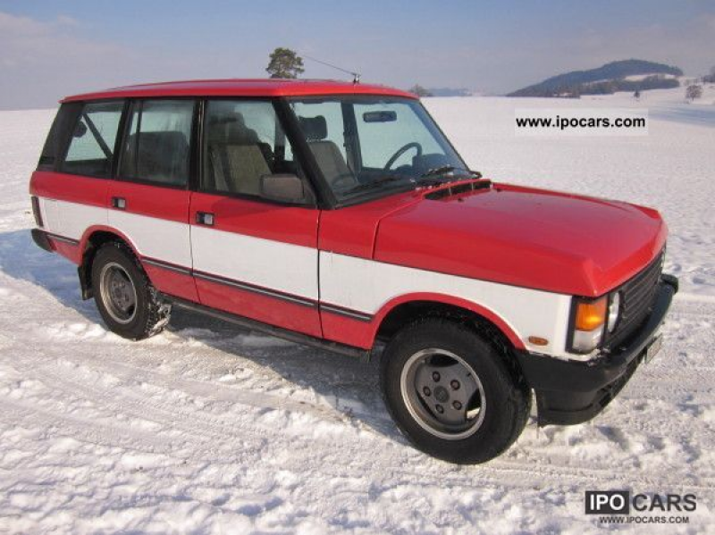 1990 Land Rover Range Rover Vogue EFi auto Off-road Vehicle/Pickup ...