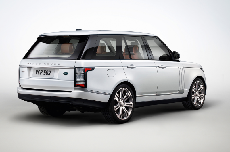 2014 Land Rover Range Rover Autobiography Black Rear Three Quarter
