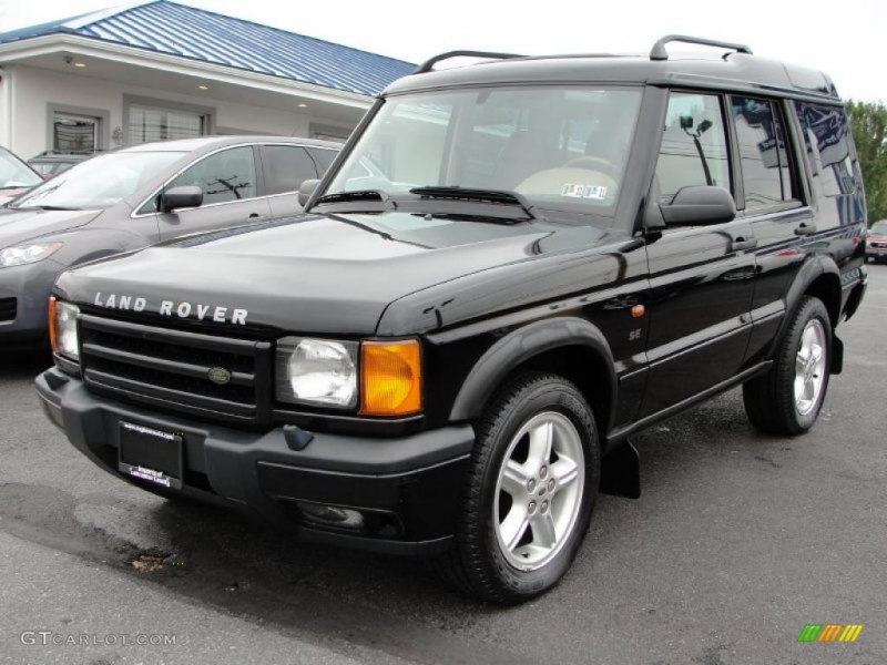 Java Black 2002 Land Rover Discovery II SE Exterior Photo #38763136