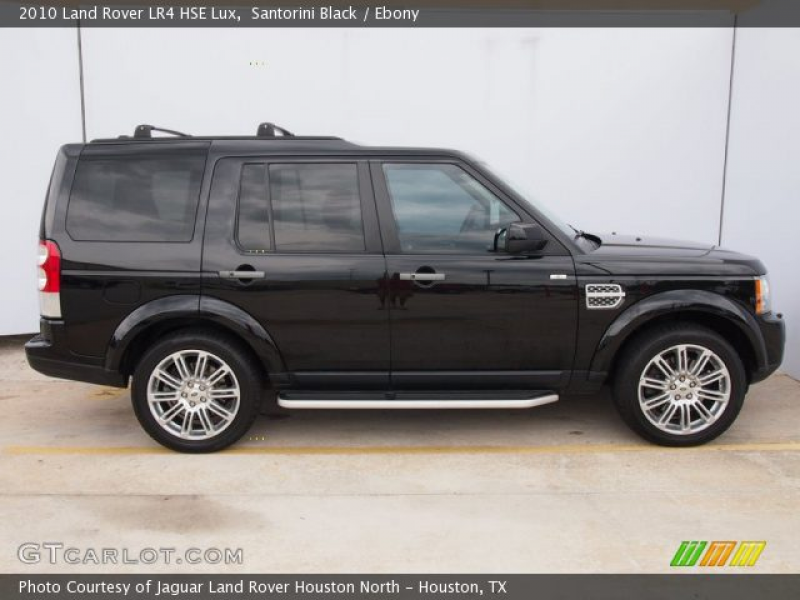 2010 Land Rover LR4 HSE Lux in Santorini Black. Click to see large ...