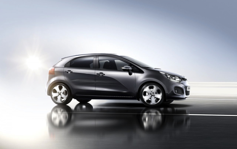 The hatchback version of the Rio was unveiled in Geneva earlier this ...